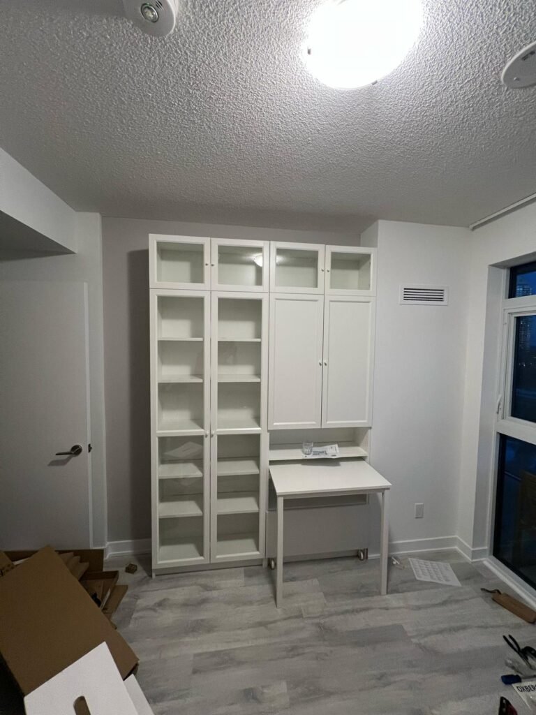 Custom Built-in Bookshelf